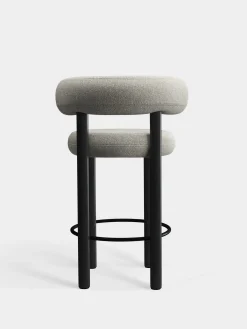 Tom Dixon Bar & Counter Stools*Fat Black Wood 65cm Counter Stool