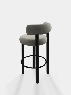 Tom Dixon Bar & Counter Stools*Fat Black Wood 65cm Counter Stool