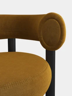 Tom Dixon Bar & Counter Stools*Fat Black Wood 65cm Counter Stool