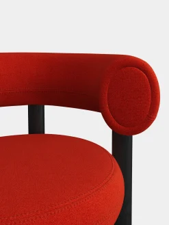 Tom Dixon Dining Chairs*Fat Black Wood Dining Chair
