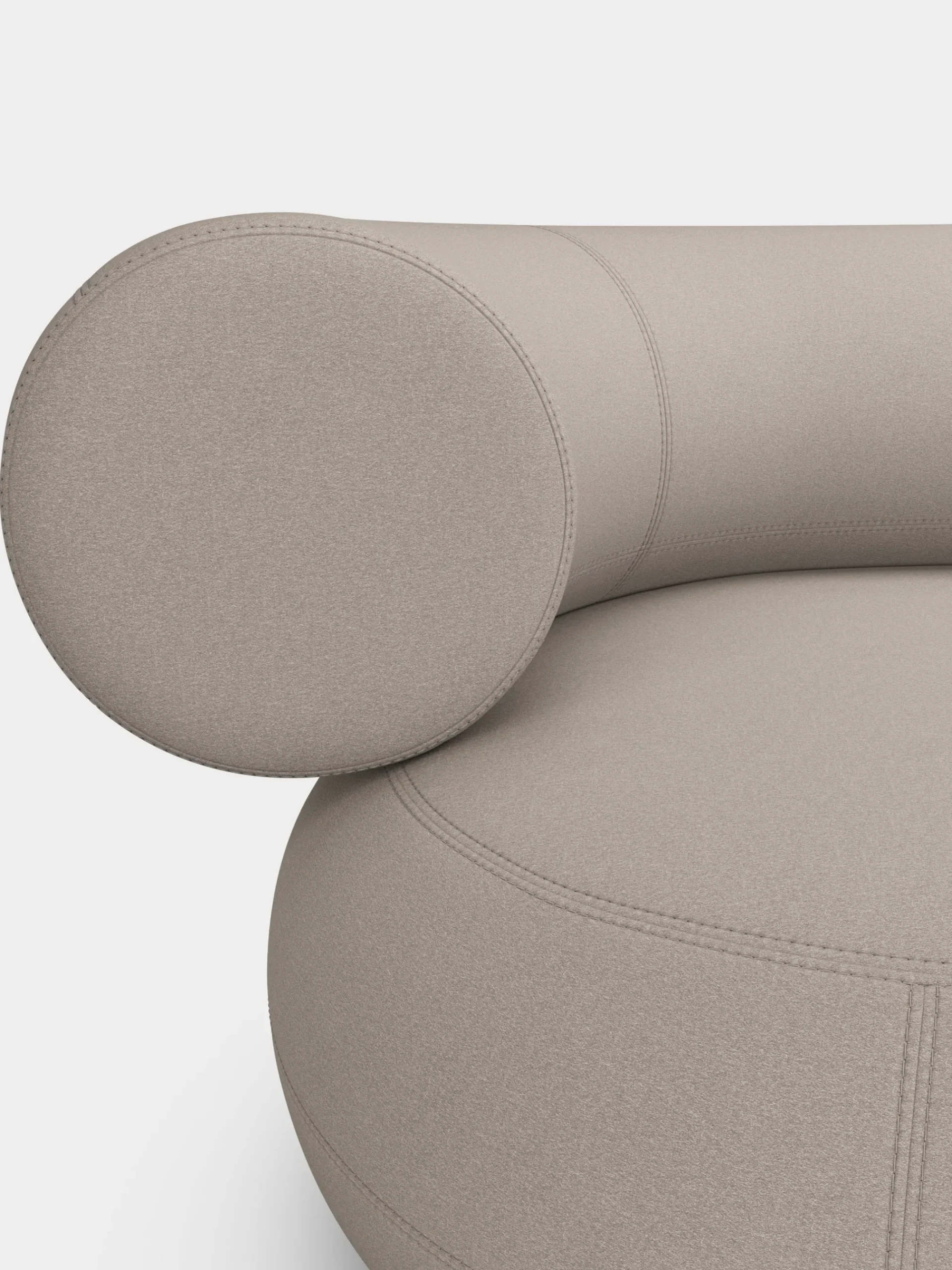 Tom Dixon Sofas*Fat Left Arm Backrest Modular Sofa