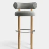 Tom Dixon Bar & Counter Stools*Fat Natural Wood 75cm Bar Stool
