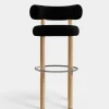Tom Dixon Bar & Counter Stools*Fat Natural Wood 75cm Bar Stool