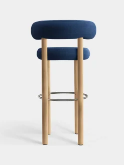 Tom Dixon Bar & Counter Stools*Fat Natural Wood 75cm Bar Stool