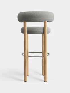 Tom Dixon Bar & Counter Stools*Fat Natural Wood 75cm Bar Stool