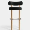 Tom Dixon Bar & Counter Stools*Fat Natural Wood 75cm Bar Stool