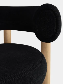 Tom Dixon Bar & Counter Stools*Fat Natural Wood 75cm Bar Stool