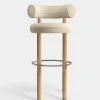 Tom Dixon Bar & Counter Stools*Fat Natural Wood 75cm Bar Stool