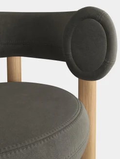 Tom Dixon Bar & Counter Stools*Fat Natural Wood 75cm Bar Stool
