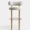 Tom Dixon Bar & Counter Stools*Fat Natural Wood 75cm Bar Stool