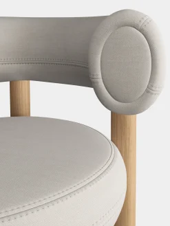 Tom Dixon Bar & Counter Stools*Fat Natural Wood 75cm Bar Stool