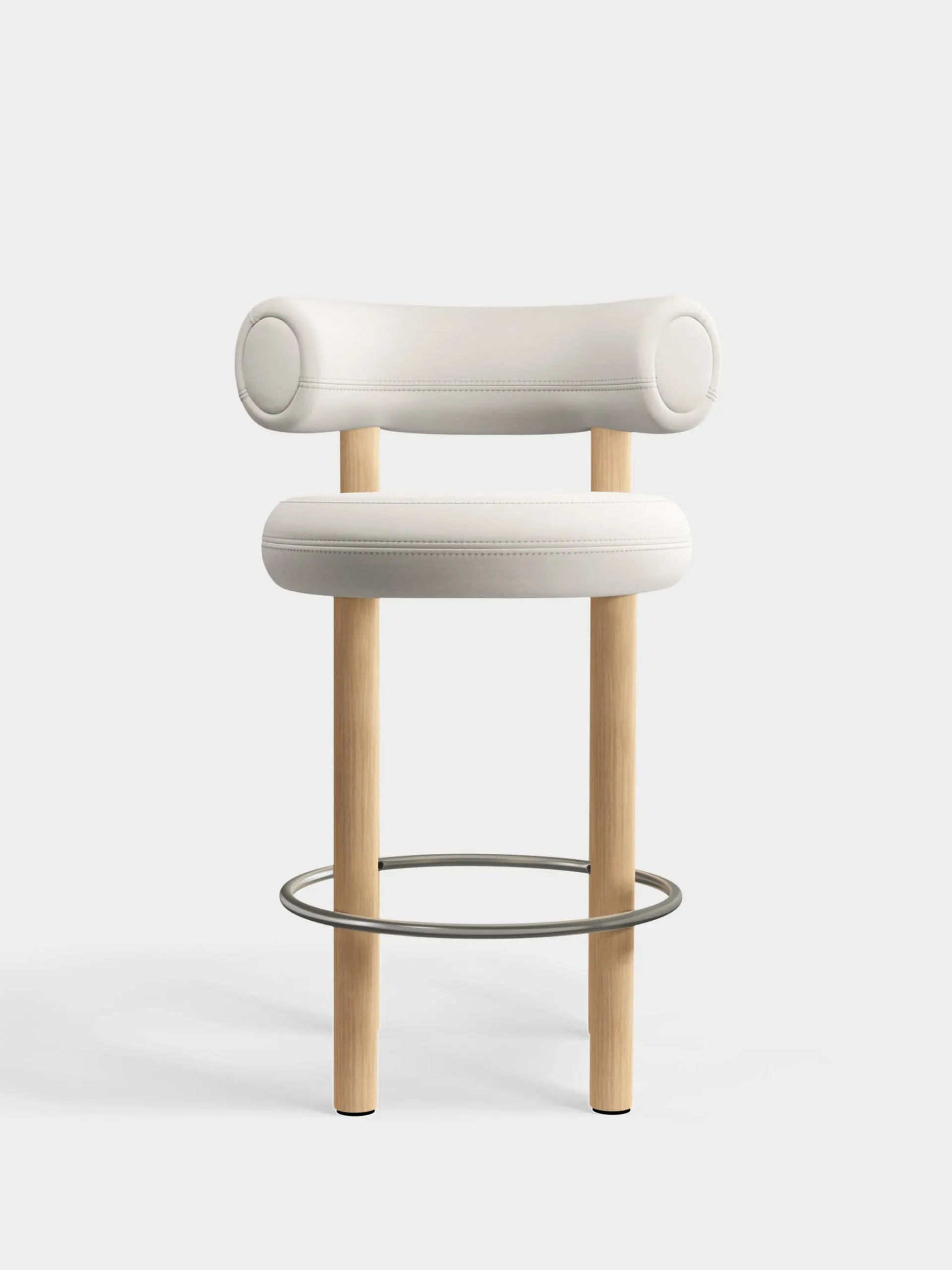 Tom Dixon Bar & Counter Stools*Fat Natural Wood 65cm Counter Stool