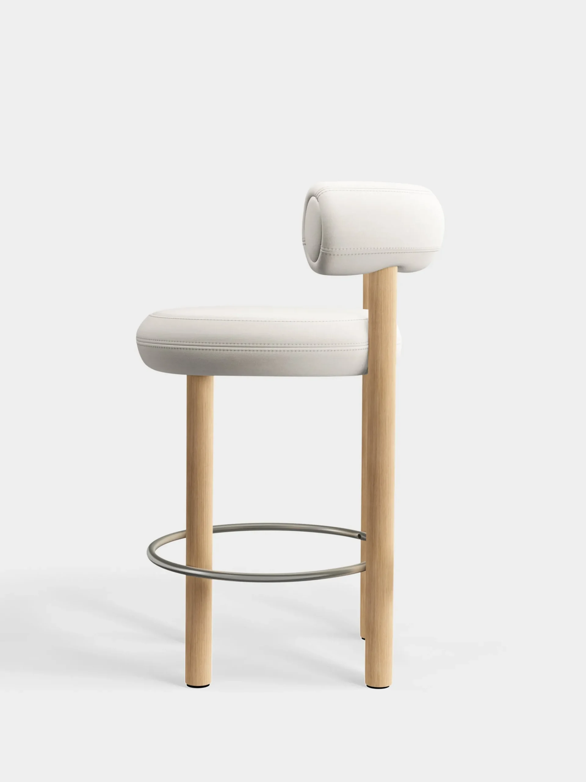 Tom Dixon Bar & Counter Stools*Fat Natural Wood 65cm Counter Stool