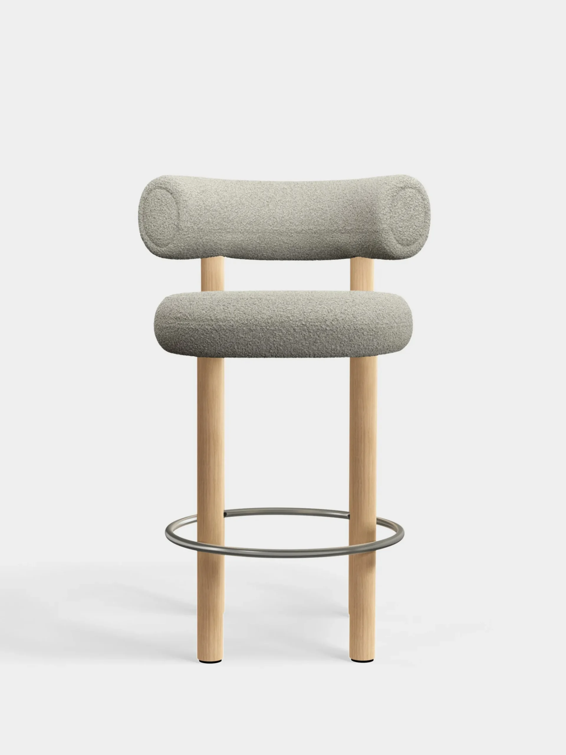 Tom Dixon Bar & Counter Stools*Fat Natural Wood 65cm Counter Stool