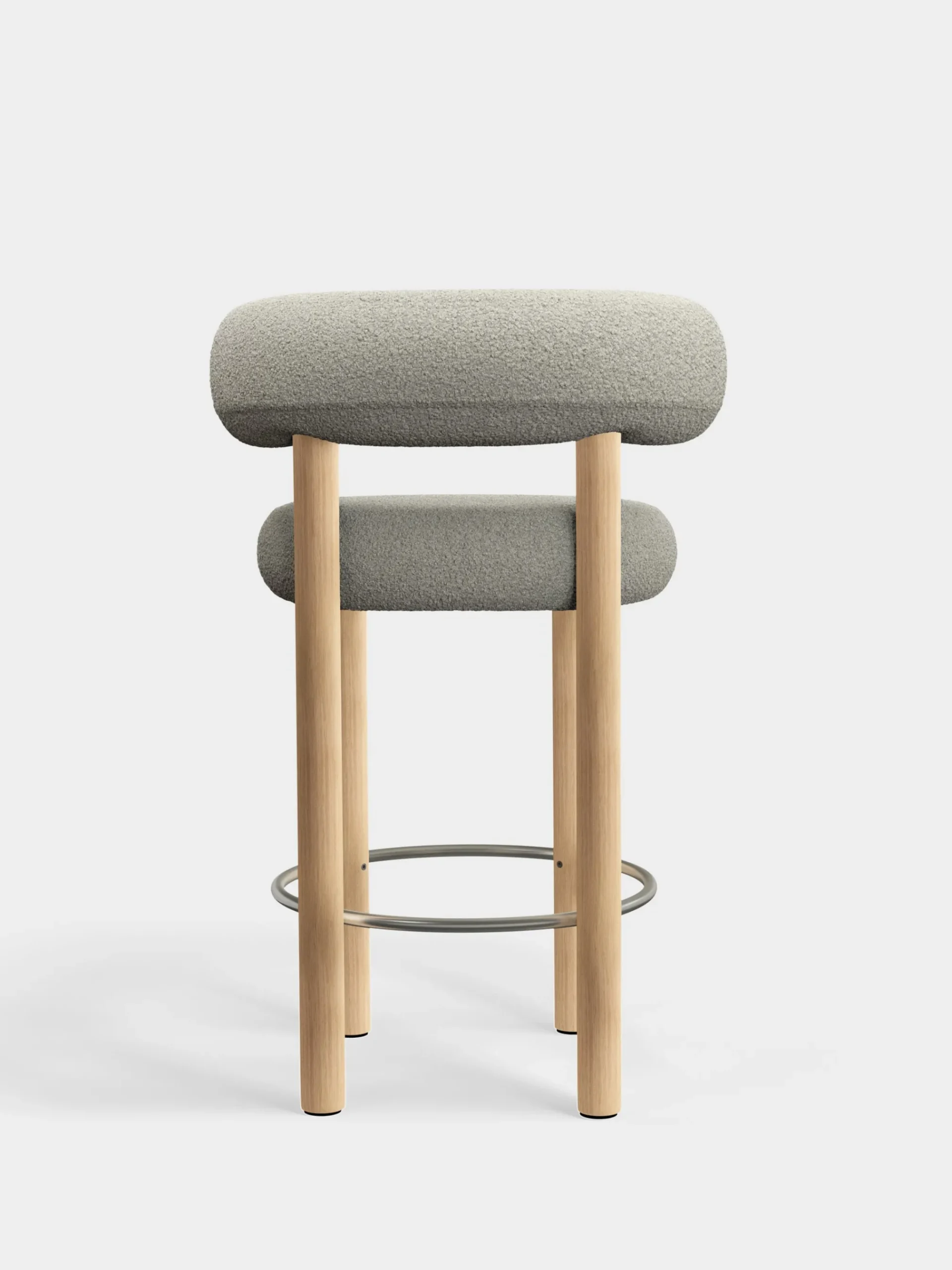 Tom Dixon Bar & Counter Stools*Fat Natural Wood 65cm Counter Stool