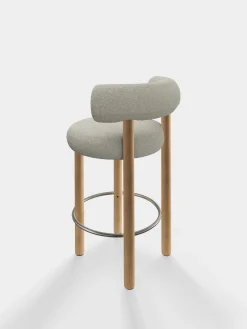 Tom Dixon Bar & Counter Stools*Fat Natural Wood 65cm Counter Stool