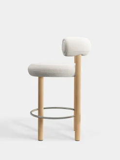 Tom Dixon Bar & Counter Stools*Fat Natural Wood 65cm Counter Stool