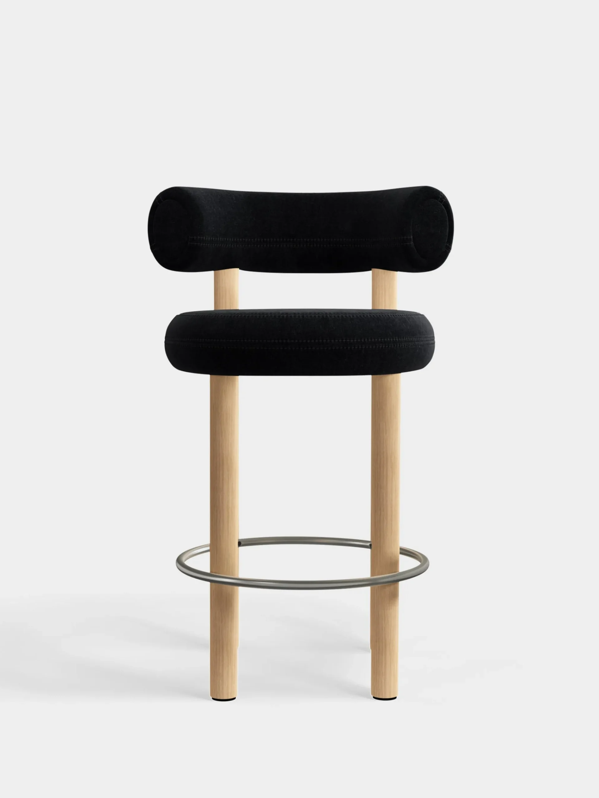 Tom Dixon Bar & Counter Stools*Fat Natural Wood 65cm Counter Stool