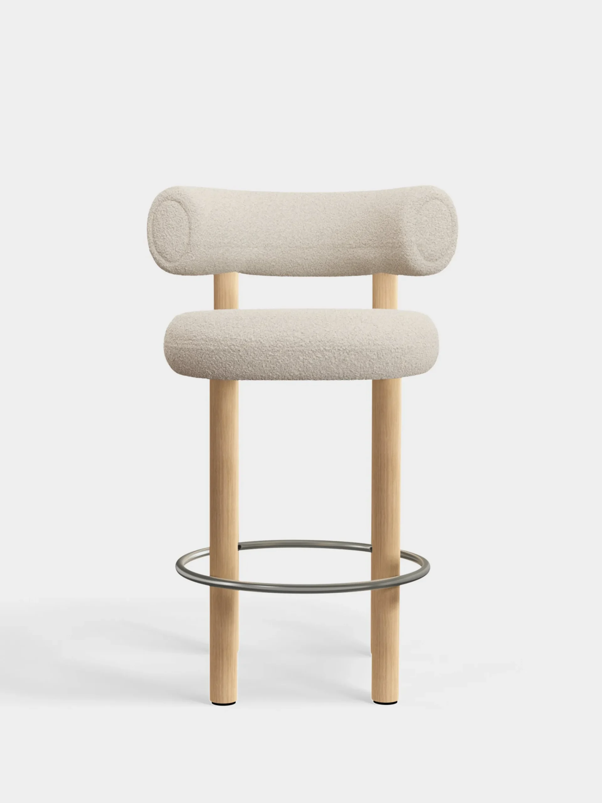 Tom Dixon Bar & Counter Stools*Fat Natural Wood 65cm Counter Stool