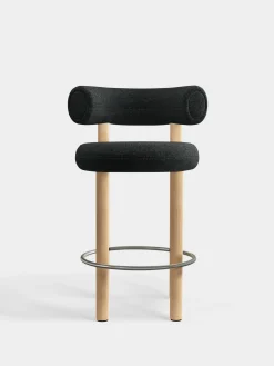 Tom Dixon Bar & Counter Stools*Fat Natural Wood 65cm Counter Stool