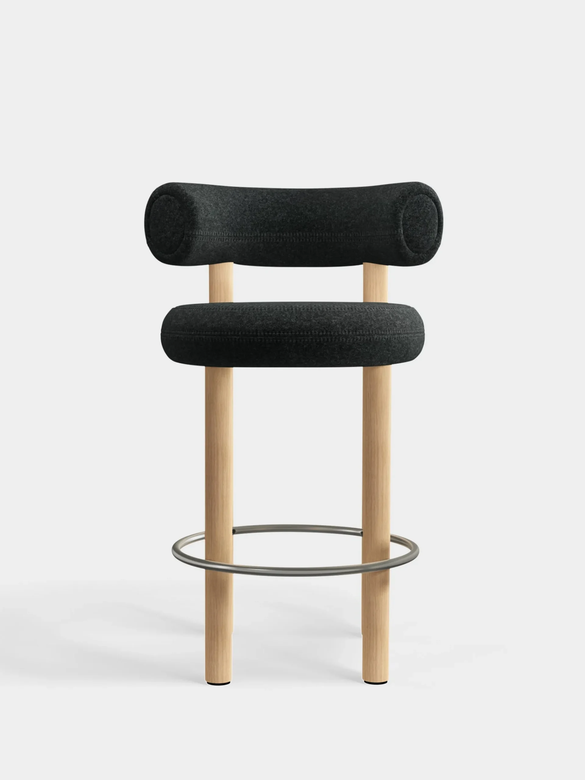 Tom Dixon Bar & Counter Stools*Fat Natural Wood 65cm Counter Stool