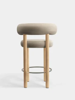 Tom Dixon Bar & Counter Stools*Fat Natural Wood 65cm Counter Stool