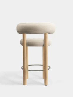 Tom Dixon Bar & Counter Stools*Fat Natural Wood 65cm Counter Stool