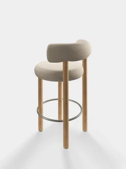 Tom Dixon Bar & Counter Stools*Fat Natural Wood 65cm Counter Stool