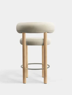 Tom Dixon Bar & Counter Stools*Fat Natural Wood 65cm Counter Stool