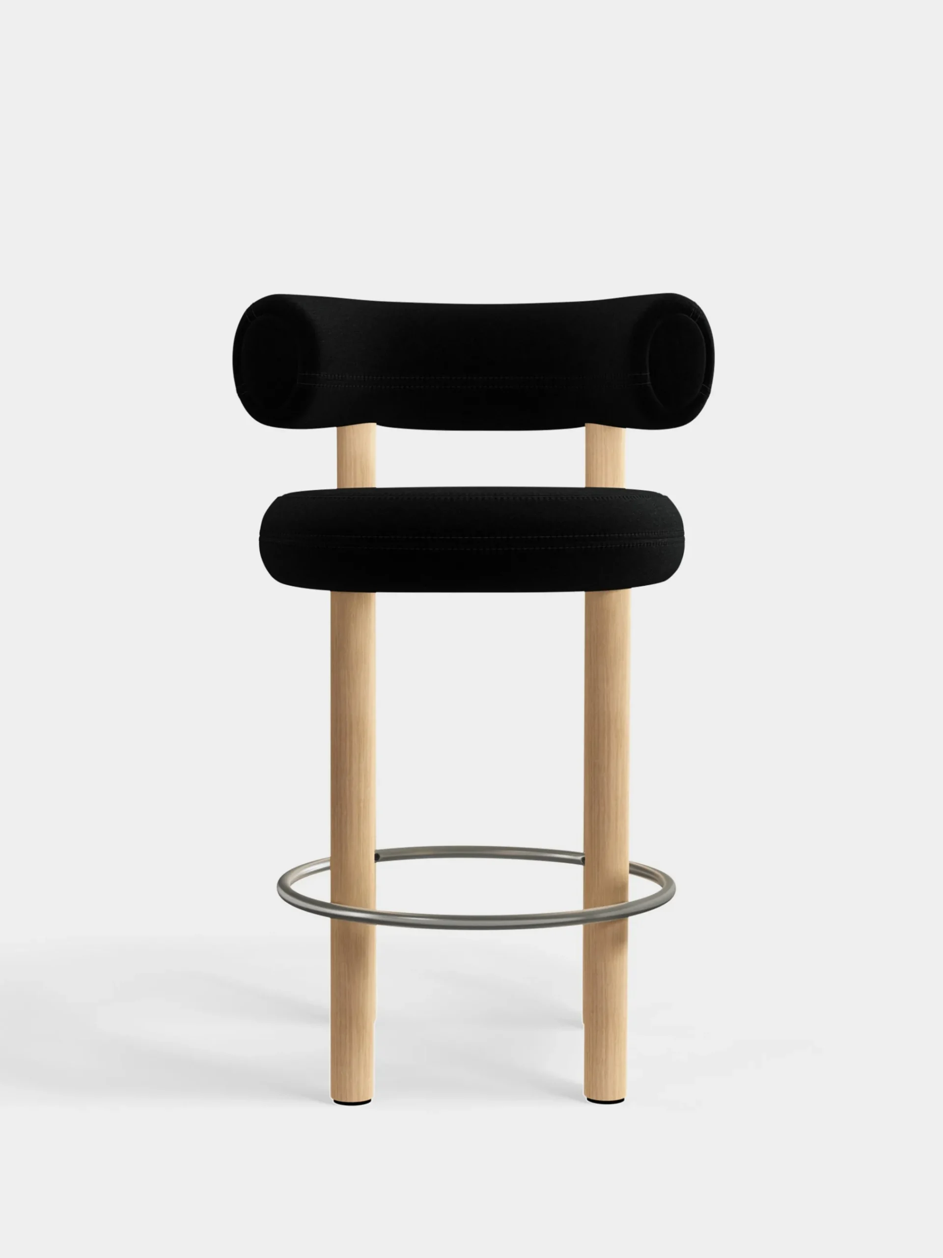 Tom Dixon Bar & Counter Stools*Fat Natural Wood 65cm Counter Stool