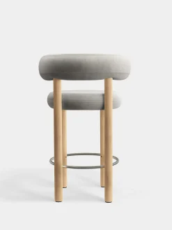 Tom Dixon Bar & Counter Stools*Fat Natural Wood 65cm Counter Stool