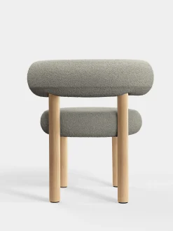 Tom Dixon Dining Chairs*Fat Natural Wood Dining Chair