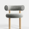 Tom Dixon Dining Chairs*Fat Natural Wood Dining Chair
