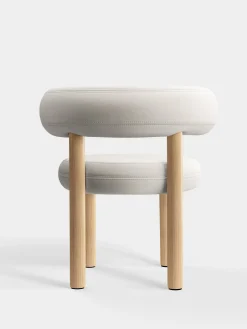Tom Dixon Dining Chairs*Fat Natural Wood Dining Chair