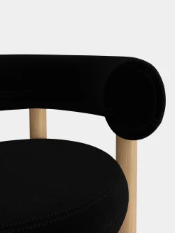 Tom Dixon Dining Chairs*Fat Natural Wood Dining Chair