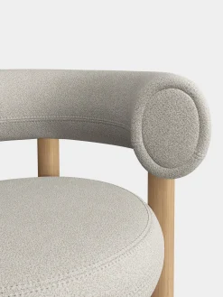 Tom Dixon Dining Chairs*Fat Natural Wood Dining Chair