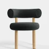 Tom Dixon Dining Chairs*Fat Natural Wood Dining Chair
