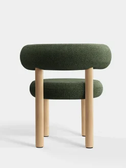 Tom Dixon Dining Chairs*Fat Natural Wood Dining Chair