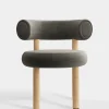 Tom Dixon Dining Chairs*Fat Natural Wood Dining Chair