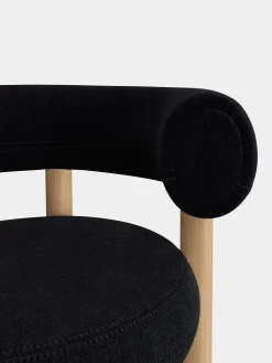 Tom Dixon Dining Chairs*Fat Natural Wood Dining Chair