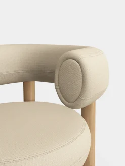 Tom Dixon Lounge Chairs*Fat Natural Wood Lounge Chair