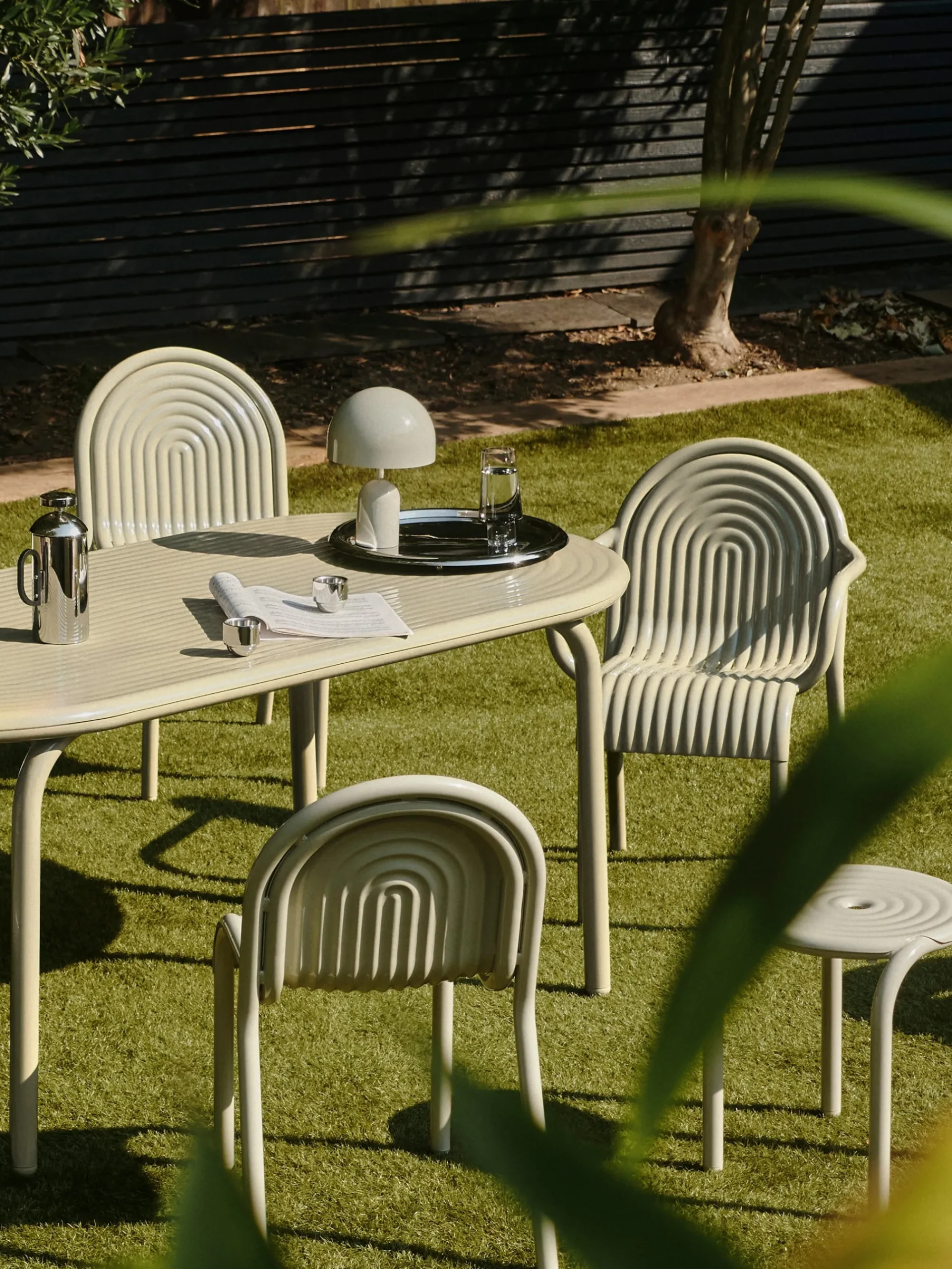 Tom Dixon Outdoors*Groove Arm Chair