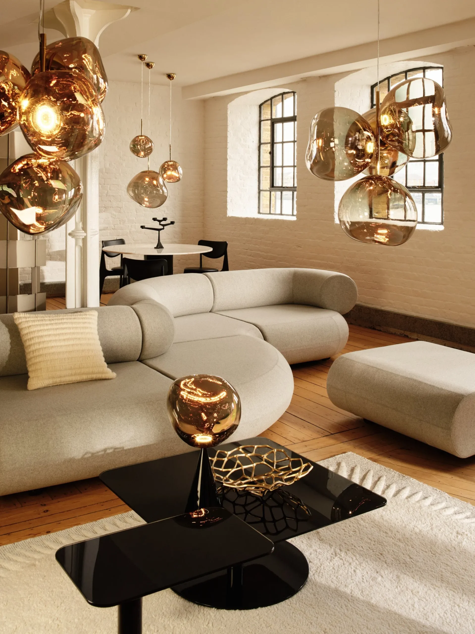 Tom Dixon Ceiling Lights|Pendant Lights*Melt Medium Pendant