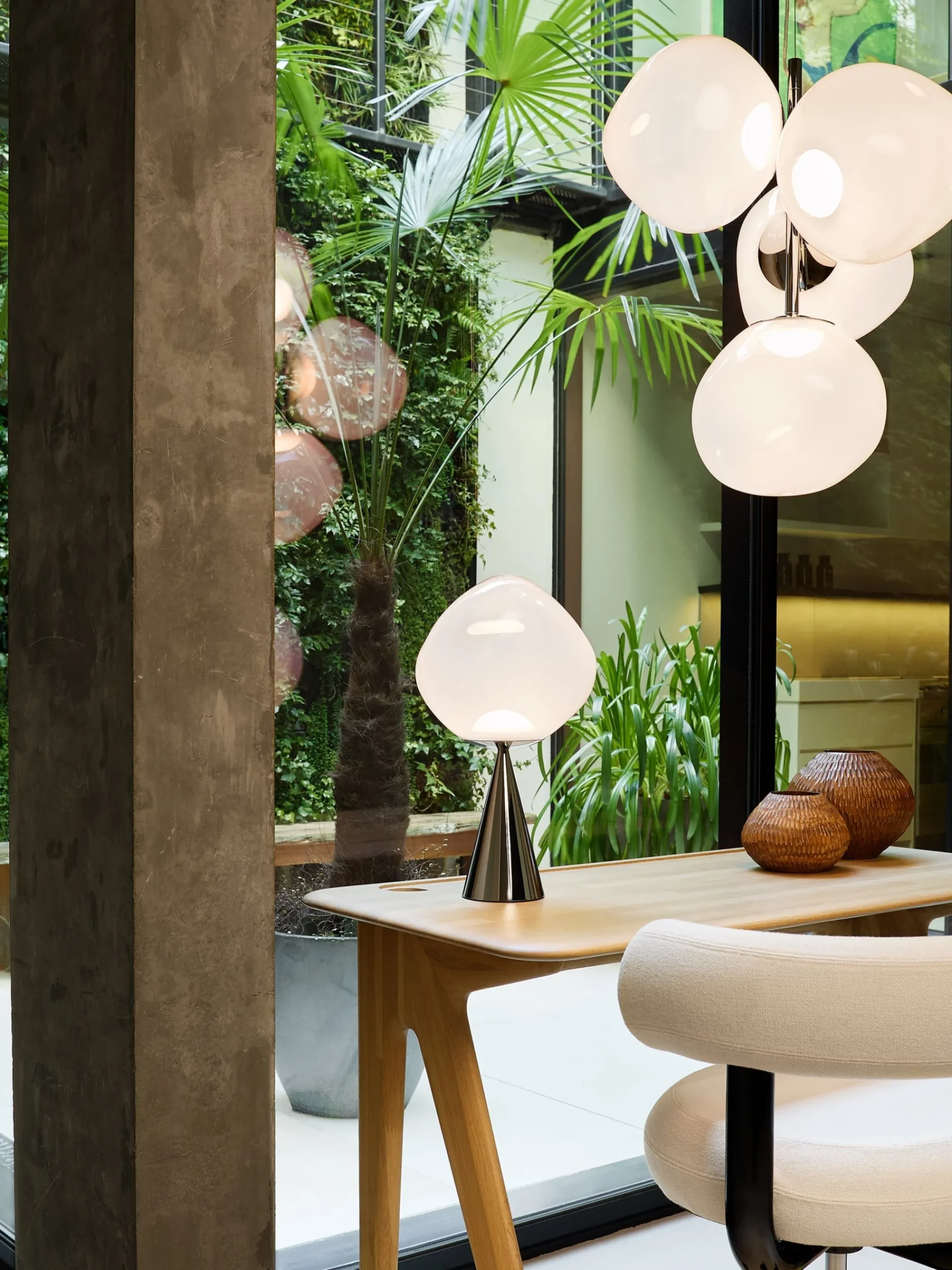 Tom Dixon Table Lights*Melt Opal Table Light