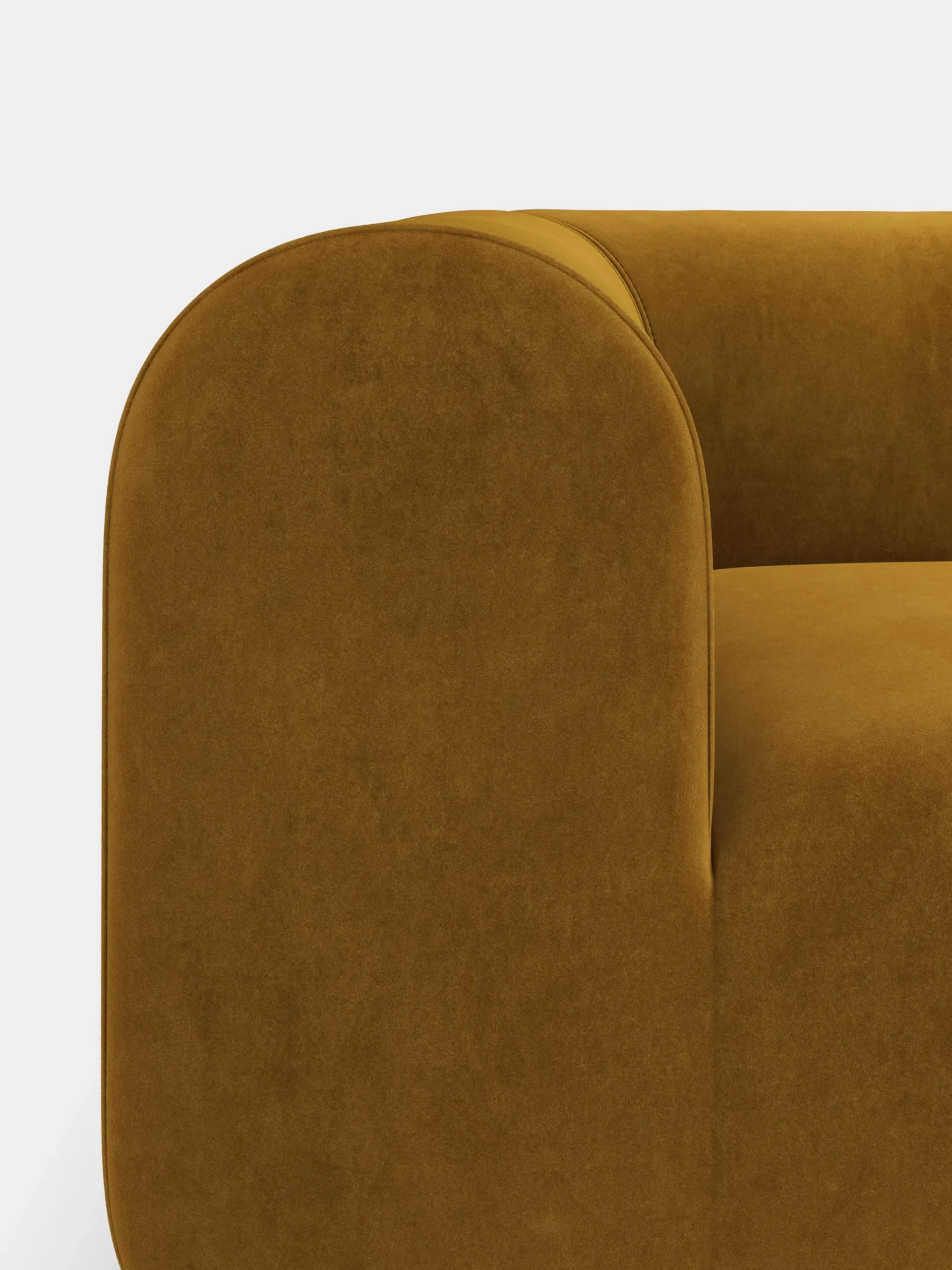Tom Dixon Sofas*Plump Left Arm & Right Facing Chaise Longue Modular Sofa