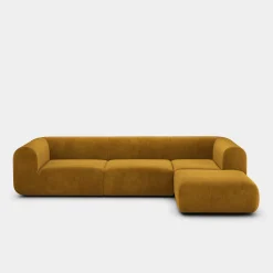 Tom Dixon Sofas*Plump Left Arm & Right Facing Chaise Longue Modular Sofa