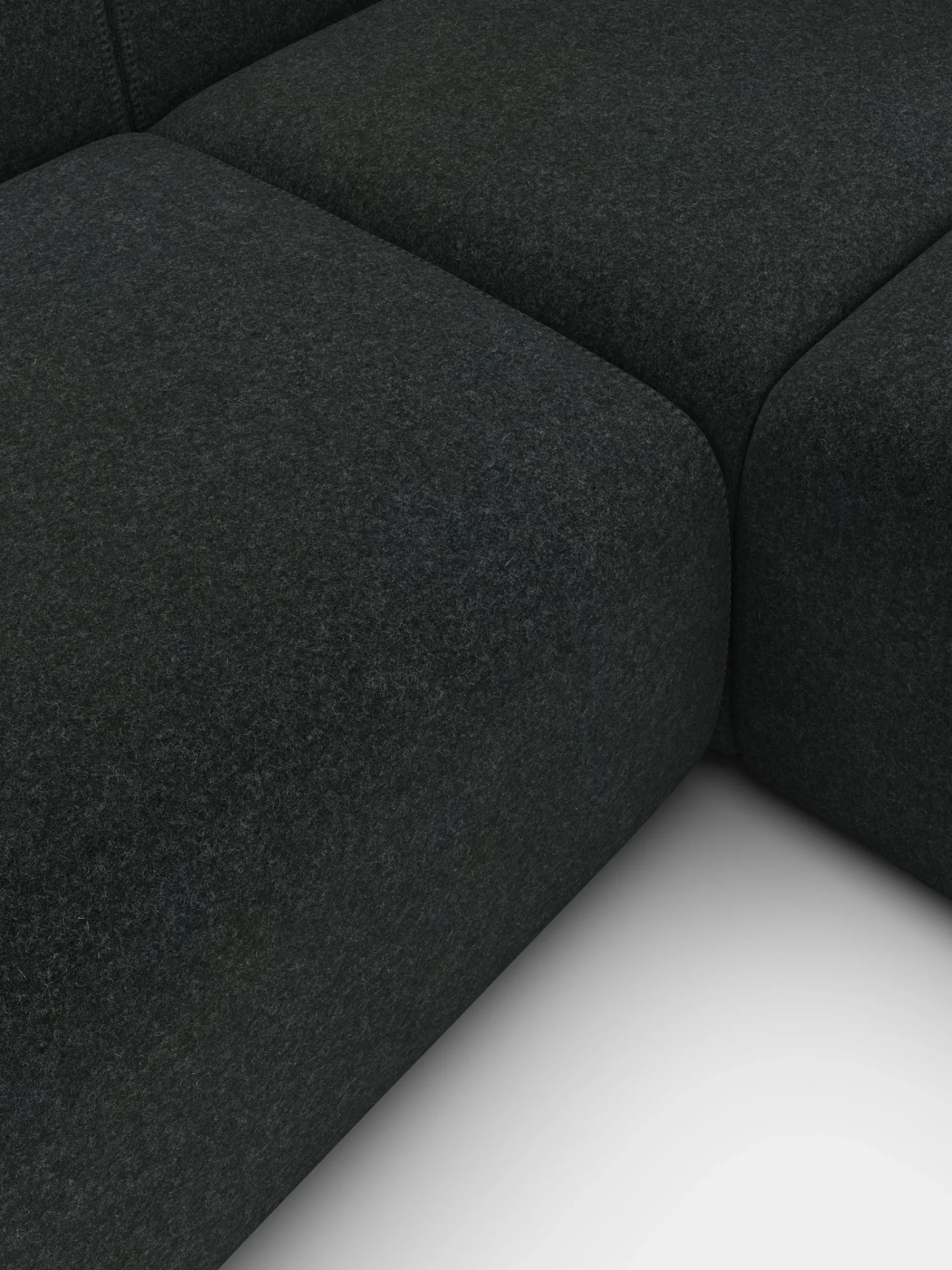 Tom Dixon Sofas*Plump Left Arm & Right Facing Chaise Longue Modular Sofa
