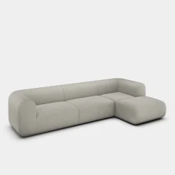 Tom Dixon Sofas*Plump Left Arm & Right Facing Chaise Longue Modular Sofa