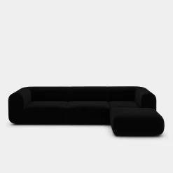 Tom Dixon Sofas*Plump Left Arm & Right Facing Chaise Longue Modular Sofa