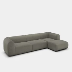 Tom Dixon Sofas*Plump Left Arm & Right Facing Chaise Longue Modular Sofa